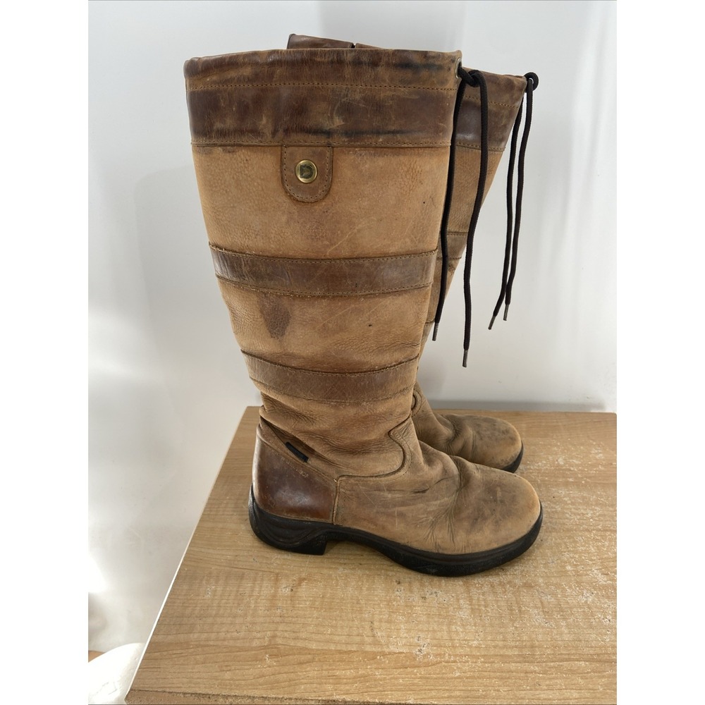 Dublin River Country Boots III Womens Size 10 Brown Leather Waterproof